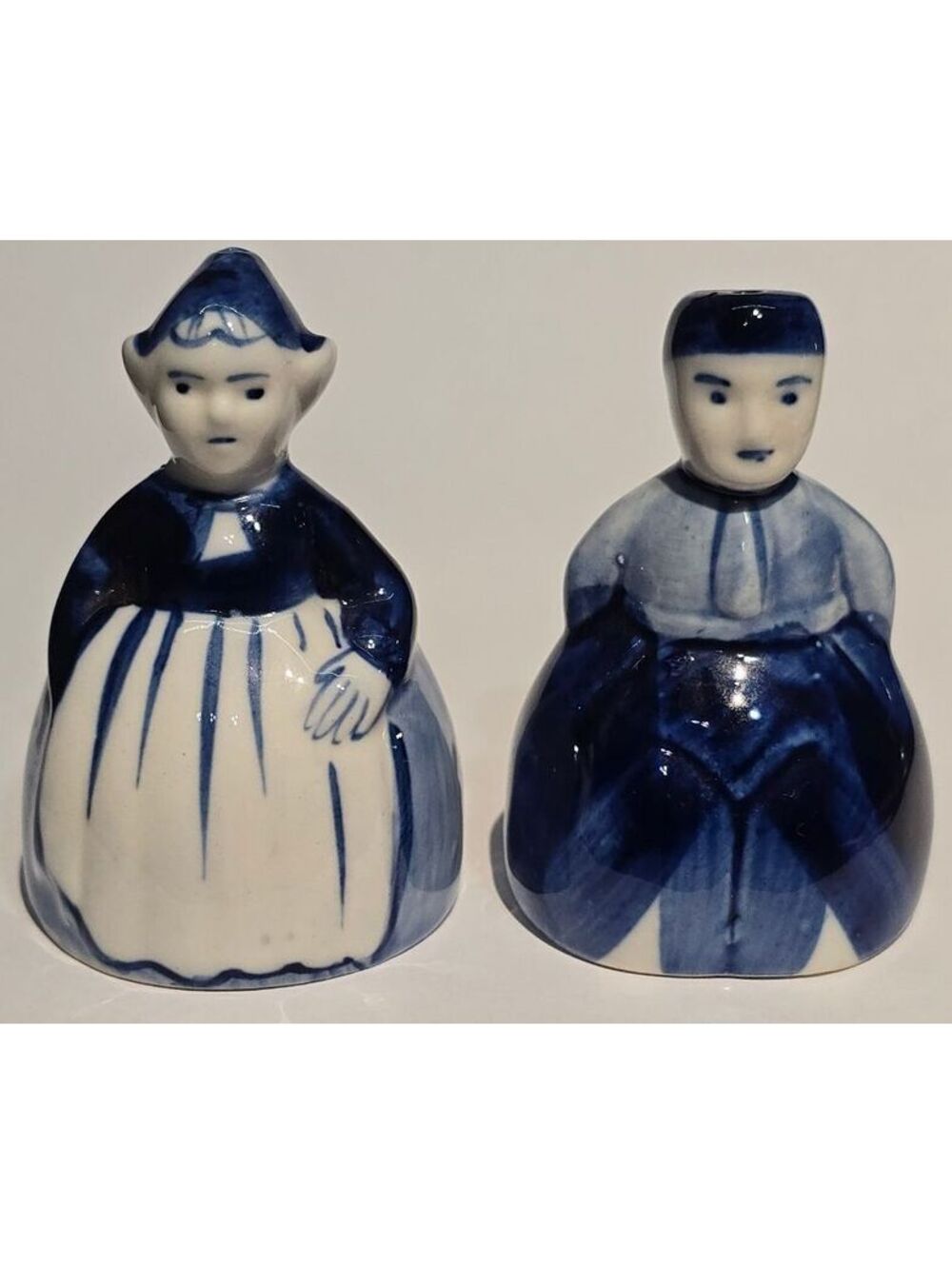Delft Dutch Boy Girl Salt Pepper Shakers